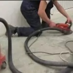 Grinding concrete floor
