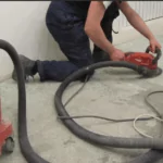 Grinding concrete floor