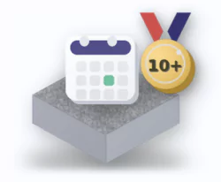 Опыт работы 10+ лет