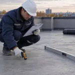 Схема проверки готовности перед монтажом кровли